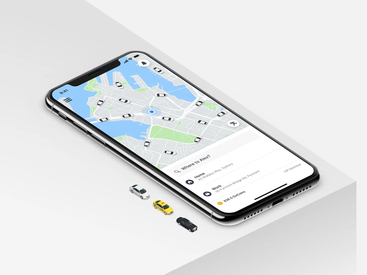 GoCatch passenger app home